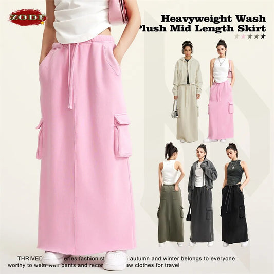 ZODF Fleece Long Skirt