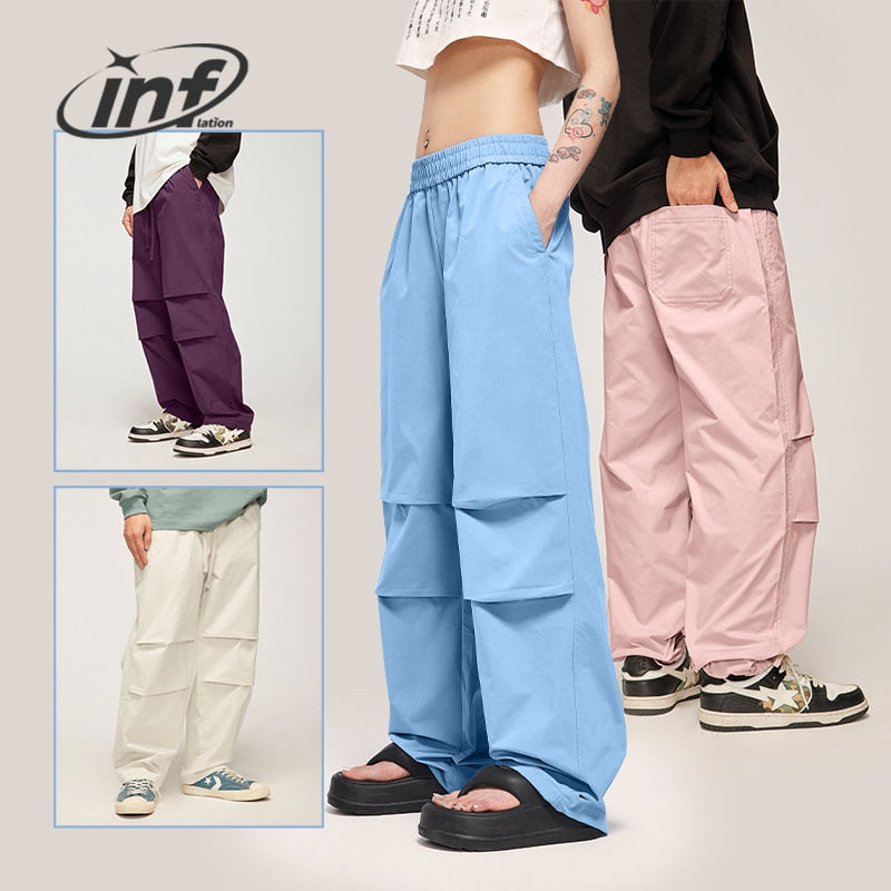 INFLATION Parachute Elastic Waist Cargo Pant