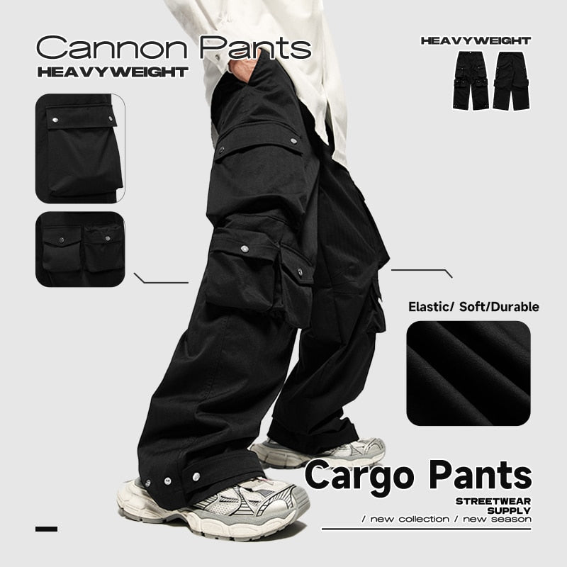 INFLATION High Street Block Pockets Techwear Cargo Pants