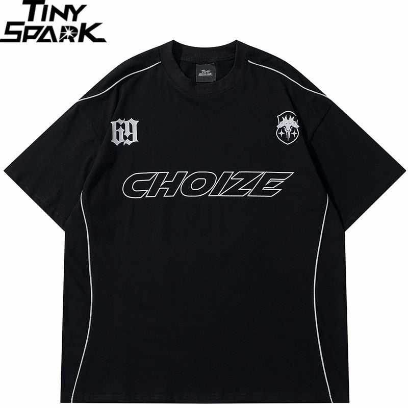 Choize Graphic Casual Oversized Cotton T-shirt