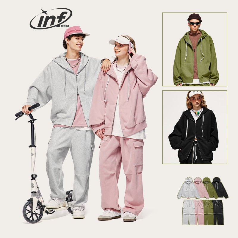 INFLATION Cargo Pant and Hooded Jacket Set