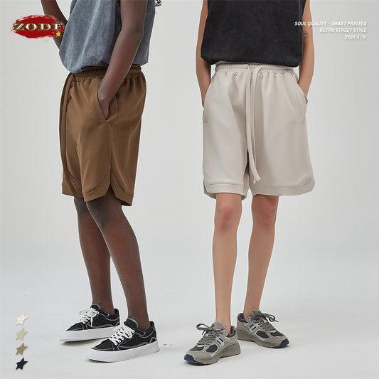 ZODF Solid Cotton Shorts