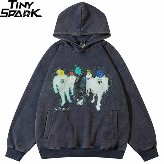 The Gang Shadow Painting Graphic Hoodie