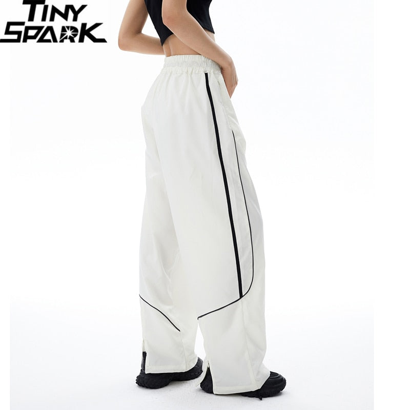 Baggy Striped Track Pants